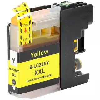 Compatible Tinta BROTHER LC22E Amarillo LC-22EY