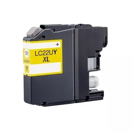 Compatible Tinta BROTHER LC22U / LC22UY Amarillo