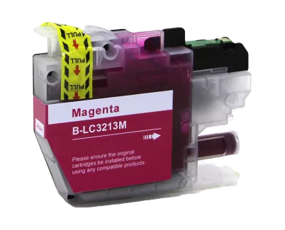 Compatible Tinta Brother LC3213 / LC3211 magenta | Cartucho de tinta gen&eacute;rico LC-3213M / LC-3211M