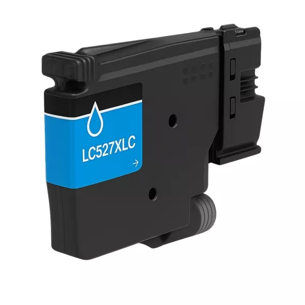 Compatible Brother LC-527XL Cyan Cartucho de Tinta Pigmentada LC527XLC para Brother MFC-J4350DW / MFC-J4550DW