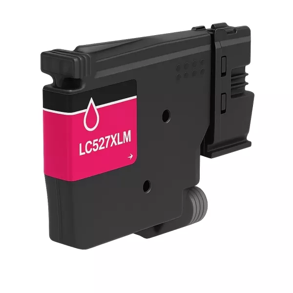 Compatible Brother LC-527XL Magenta Cartucho de Tinta Pigmentada LC527XLM para Brother MFC-J4350DW / MFC-J4550DW