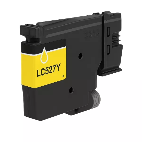 Compatible Brother LC-527 Amarillo Cartucho de Tinta Pigmentada LC527Y para Brother MFC-J4350DW / MFC-J4550DW