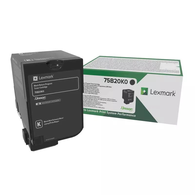 LEXMARK TONER NEGRO CS727DE, 728DE / CX727DE ORIGINAL