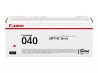 TONER CANON 040M: MAGENTA LBP710 LBP712 CAPACIDAD EST&Aacute;NDAR 5.400P.
