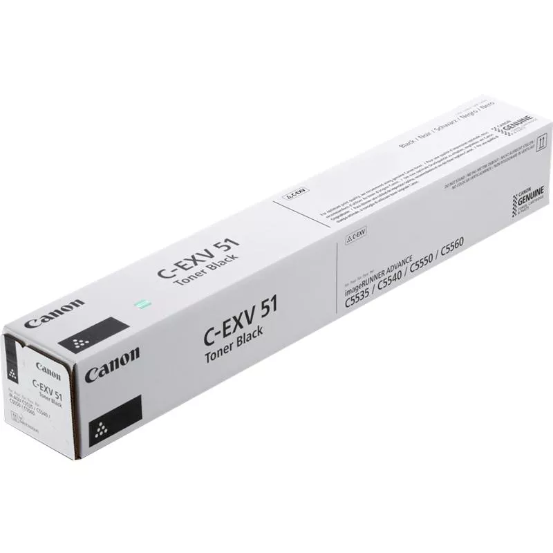 Canon C-EXV51 Negro Cartucho de Toner Original - 0481C002