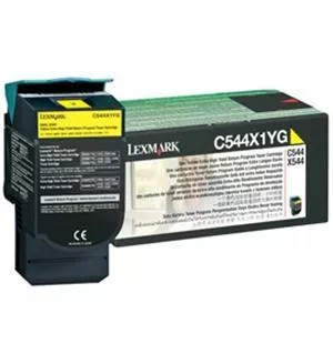 LEXMARK C544/X544 TONER AMARILLO EXTRA ALTO RENDIMIENTO RETORNABLE