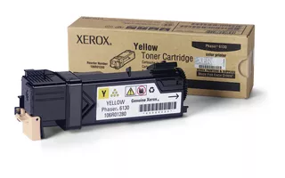 XEROX TEKTRONIX TONER AMARILLO PHASER 6130