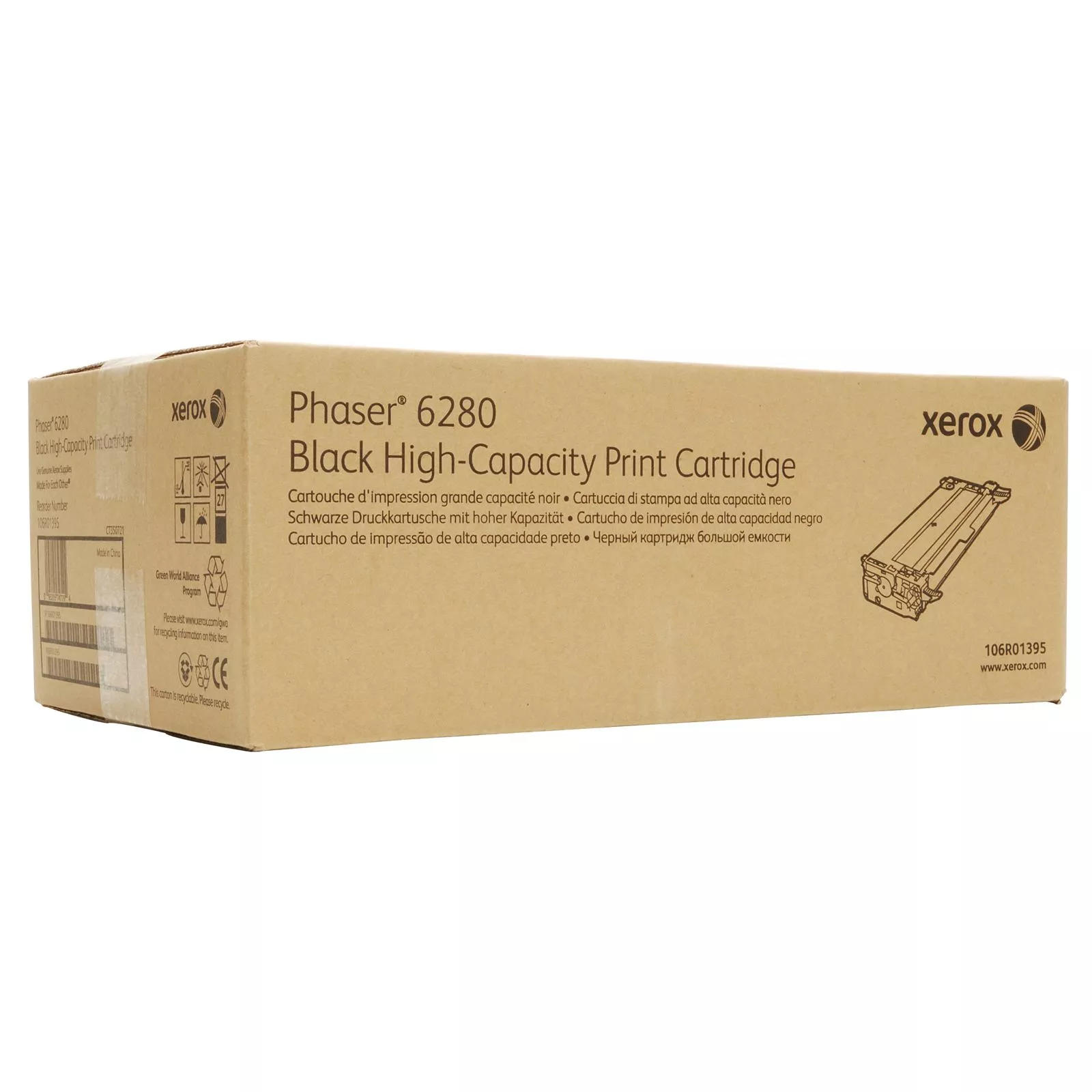 XEROX TEKTRONIX PHASER 6280 TONER NEGRO 8K