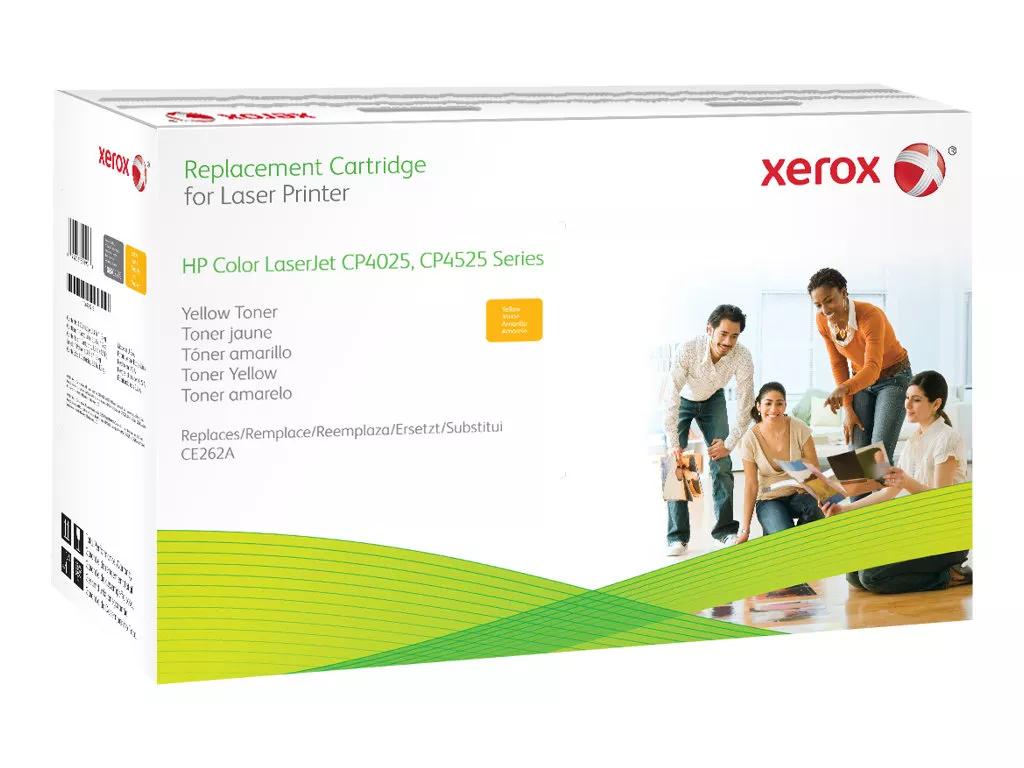 XEROX TONER AMARILLO PARA HP LASERJET SERIES CP4025, 4525 (CE262A)