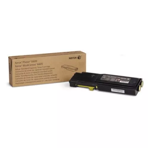 XEROX TONER PHASER 6600/WORKCENTRE 6605 CAPACIDAD EST&Aacute;NDAR AMARILLO