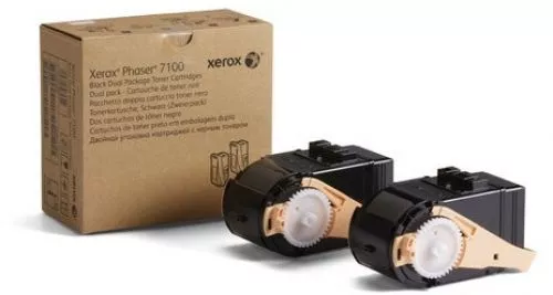XEROX TONER NEGRO PHASER 7100 - PACK 2
