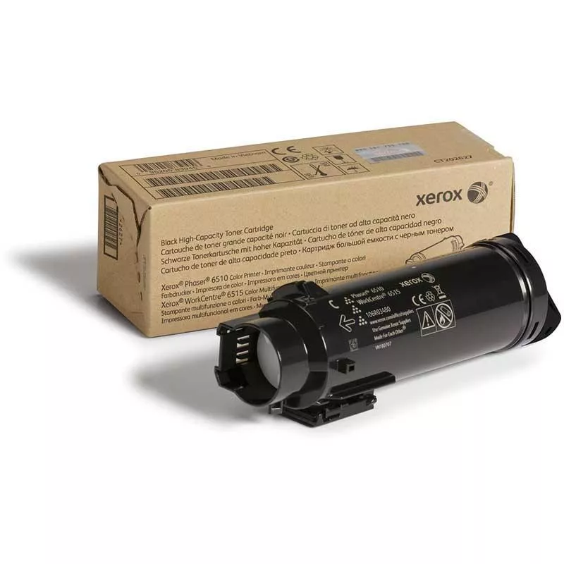 XEROX T&Oacute;NER NEGRO WORKCENTRE 6515VN/6515VDN/6515VDNI / PHASER 6510VN/6510VDN, ALTA CAPACIDAD