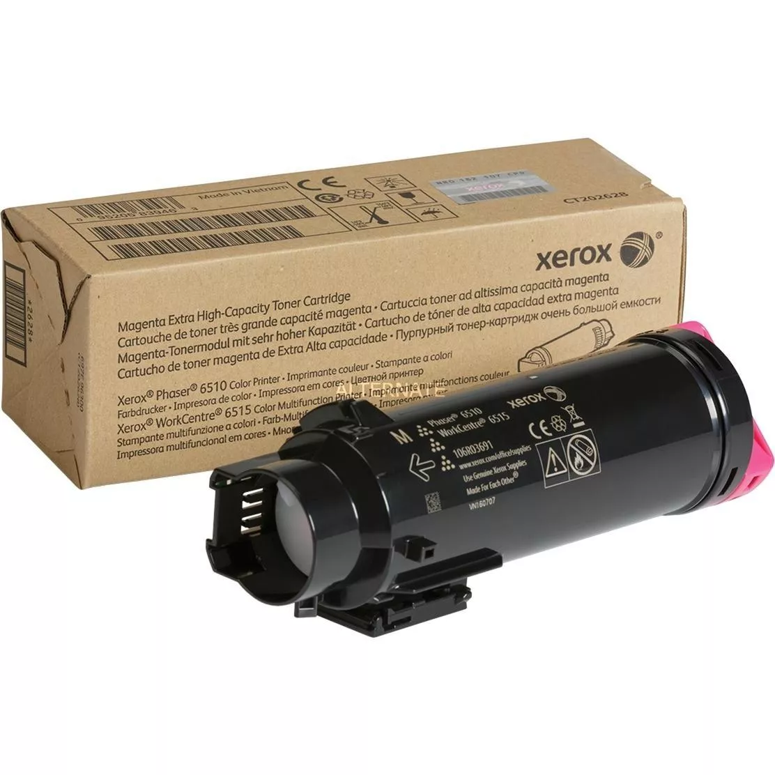 XEROX T&Oacute;NER MAGENTA WORKCENTRE 6515VN/6515VDN/6515VDNI / PHASER 6510VN/6510VDN, ALTA CAPACIDAD