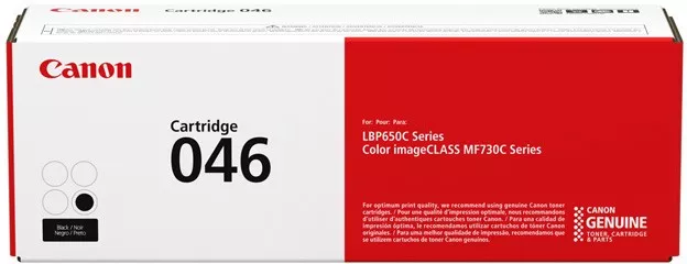 Canon 046 Negro Cartucho de Toner Original - 1250C002