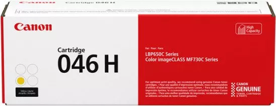 Canon 046H Amarillo Cartucho de Toner Original - 1251C002