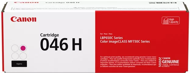 Canon 046H Magenta Cartucho de Toner Original - 1252C002