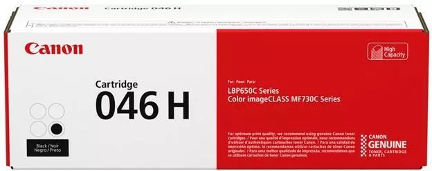 Canon 046H Negro Cartucho de Toner Original - 1254C002