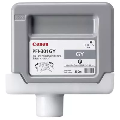 CANON IPF9000 DEP&Oacute;SITO DE TINTA GRIS PIGMENTADA(330 ML) PFI 301 GY