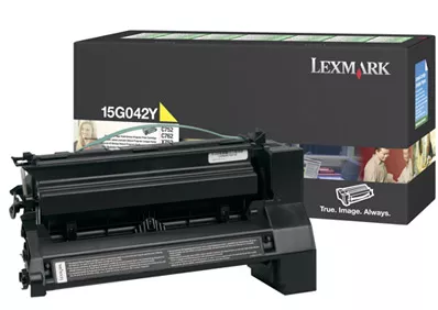 LEXMARK UNIDAD DE IMPRESI&Oacute;N  C-752/762 AMARILLO RETORNABLE