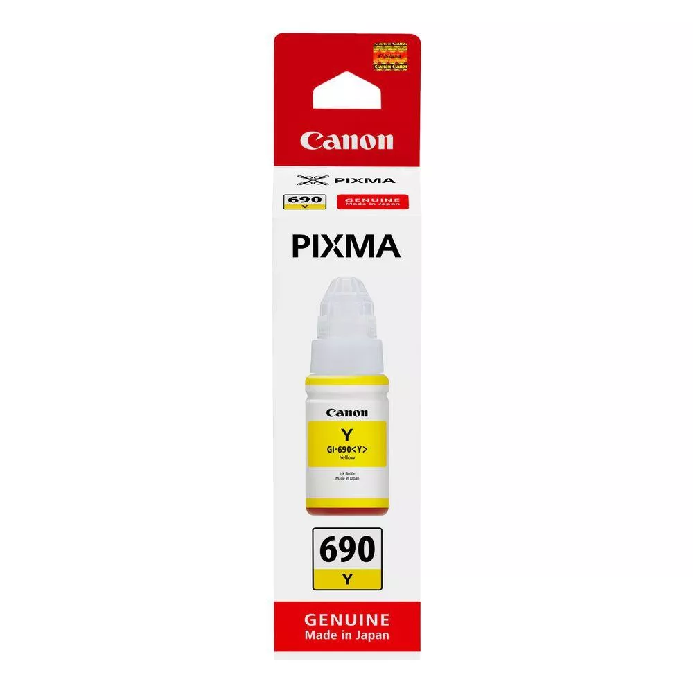 Canon GI590 Amarillo Botella de Tinta Original - GI590Y / 1606C001