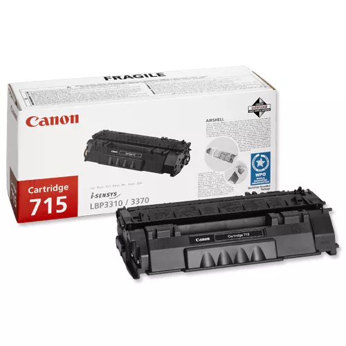 CANON LBP-3310/3370, TONER NEGRO -CRG 715