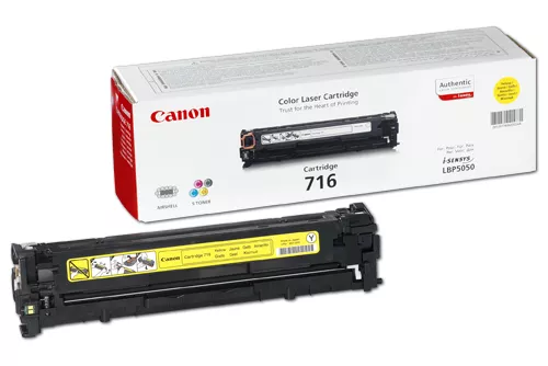CANON TONER AMARILLO LBP-5050/5050N / MF 8030 8050 CN 800 CW  - CRG 716 Y