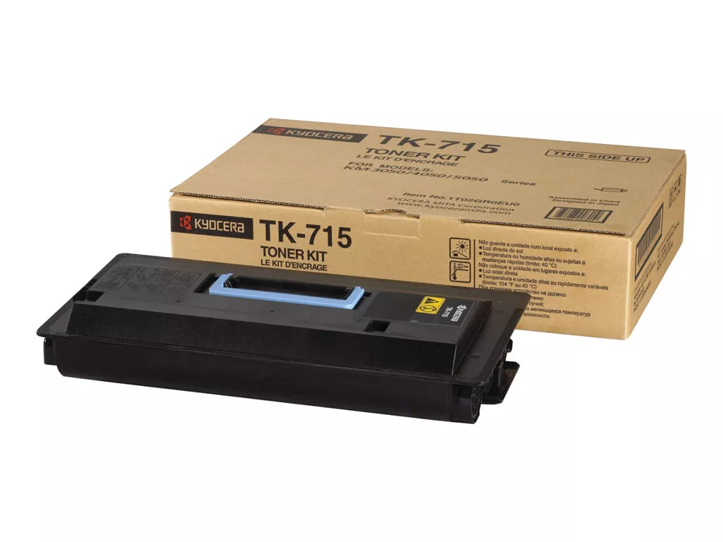 KYOCERA-MITA TONER NEGRO KM-3050, 4050, 5050 - TK-715 ORIGINAL