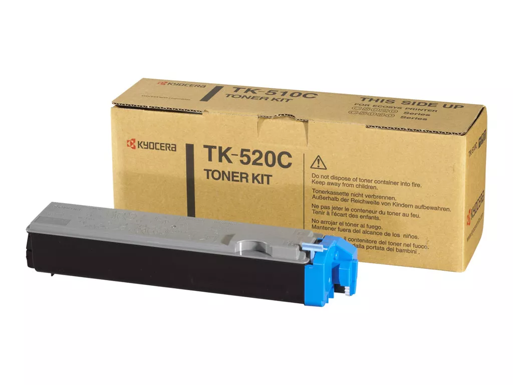 KYOCERA-MITA FS-C5015N TONER CIAN TK520 C ORIGINAL