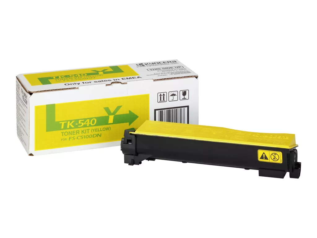 KYOCERA-MITA FS-C5100DN TONER AMARILLO - TK540 Y ORIGINAL