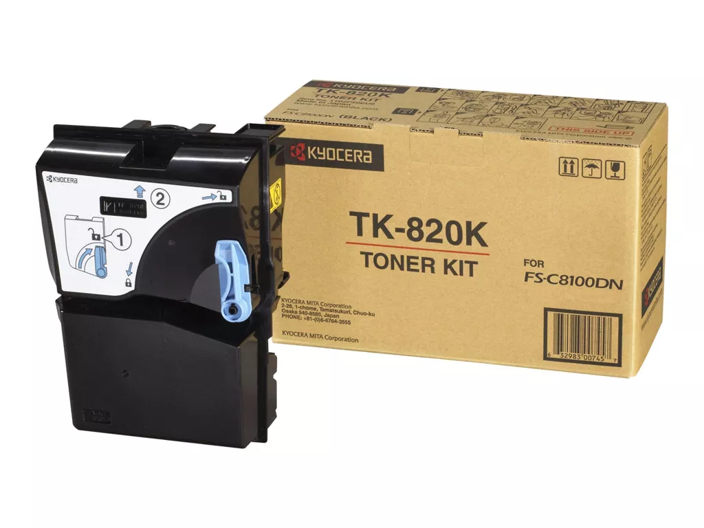 KYOCERA-MITA FSC-8100DN TONER NEGRO TK820 K ORIGINAL