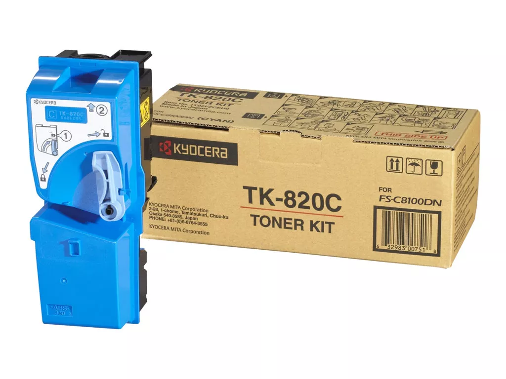 KYOCERA-MITA FSC-8100DN TONER CIAN TK820 C ORIGINAL