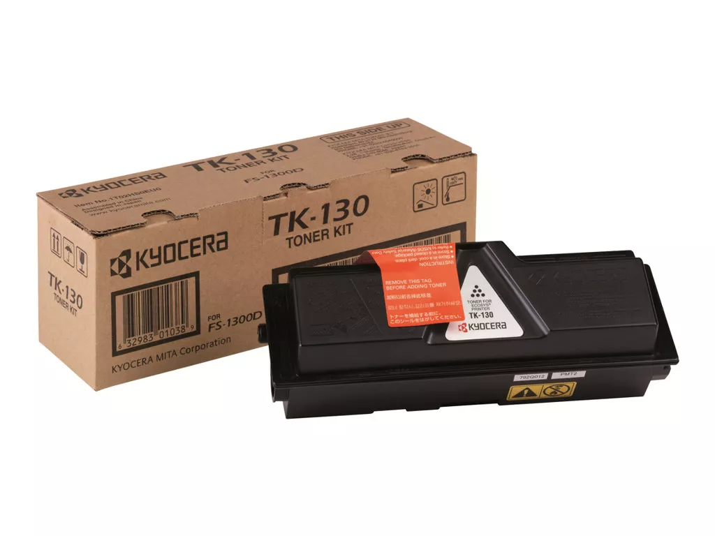 Kyocera TK130 Negro Cartucho de Toner Original - 1T02HS0EU0 / 1T02HS0EUC