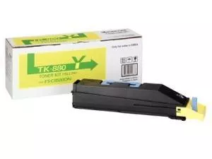 KYOCERA-MITA FS-C8500DN TONER AMARILLO TK 880 Y