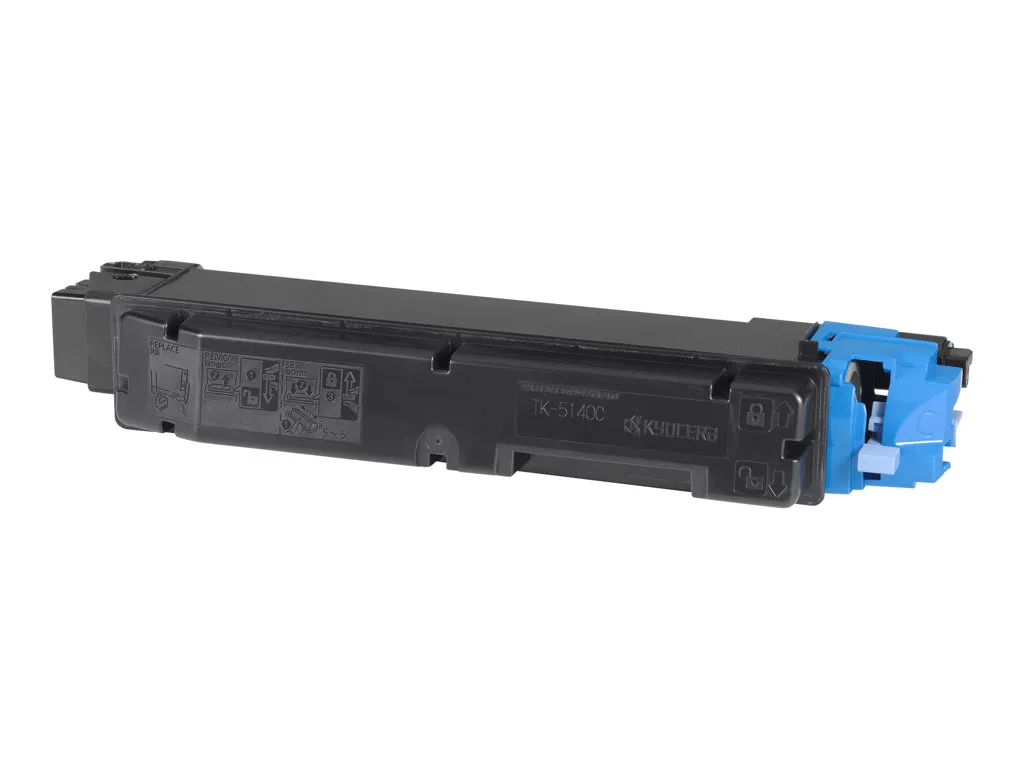 Kyocera TK5140 Cyan Cartucho de Toner Original - 1T02NRCNL0 / TK5140C