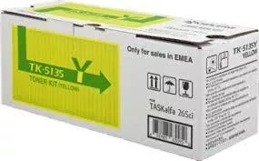KYOCERA-MITA TASKALFA 265CI T&Oacute;NER AMARILLO TK5135 Y ORIGINAL