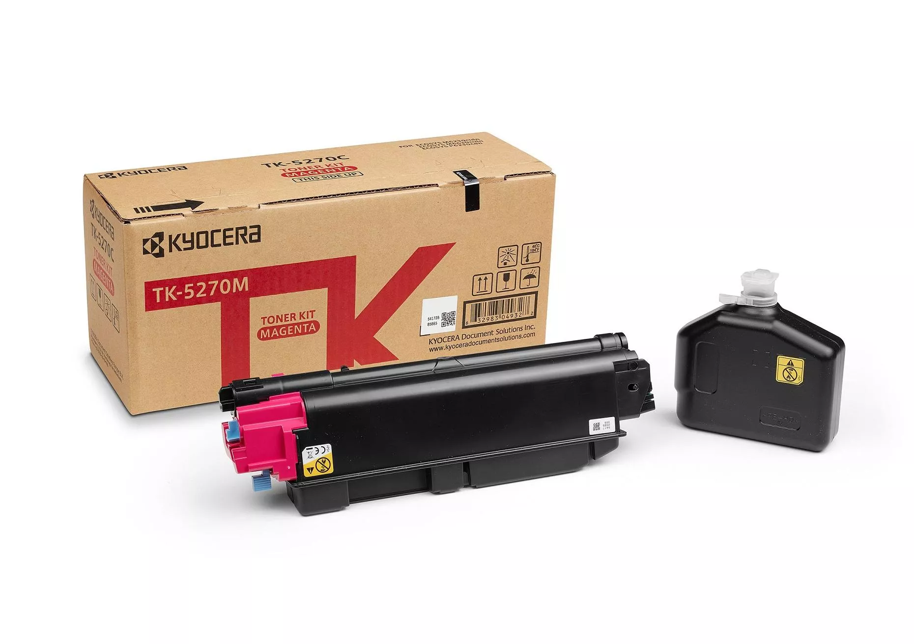 Kyocera TK5270 Magenta Cartucho de Toner Original - 1T02TVBNL0 / TK5270M