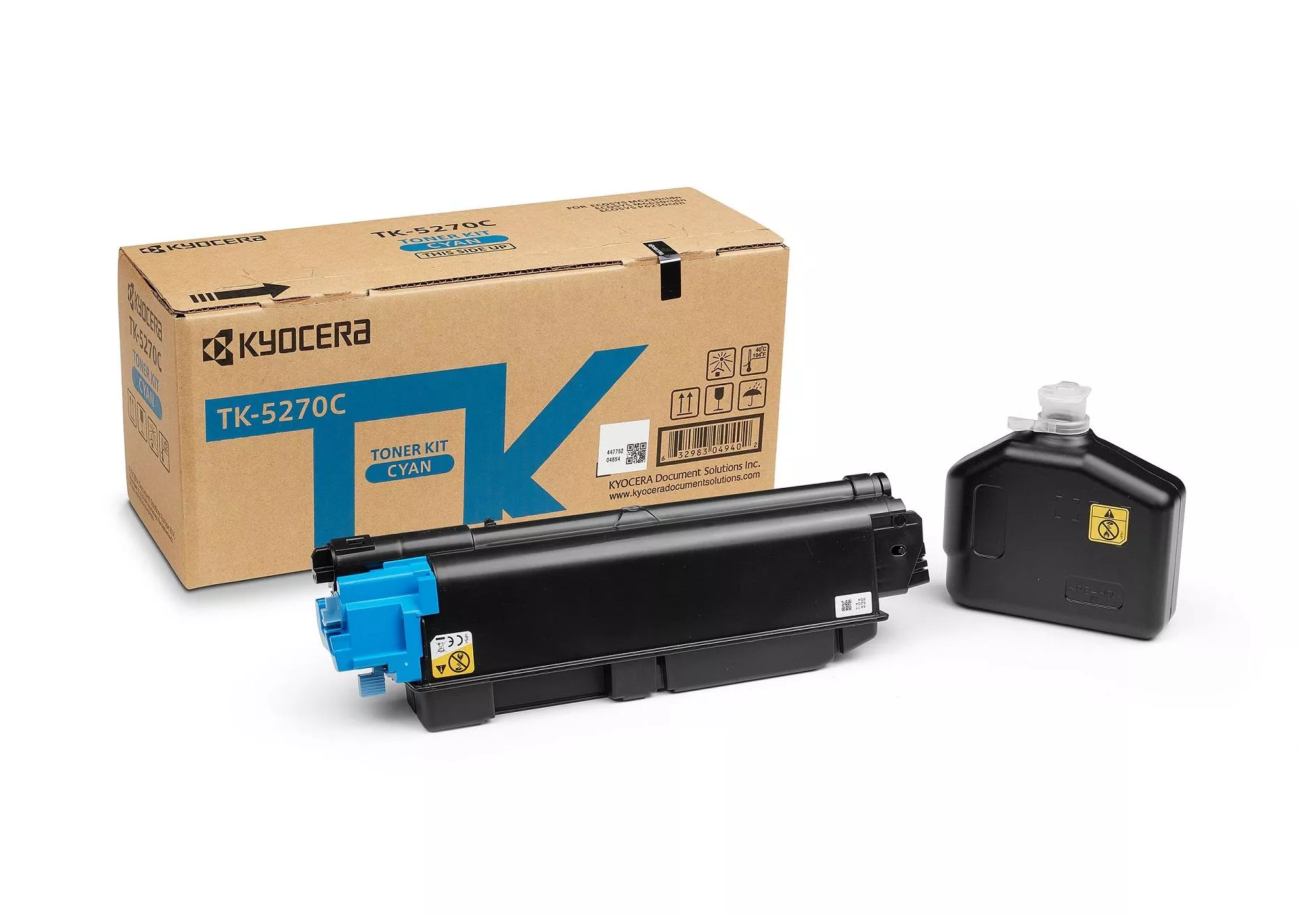Kyocera TK5270 Cyan Cartucho de Toner Original - 1T02TVCNL0 / TK5270C