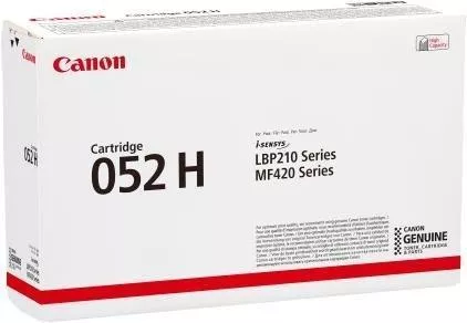 Canon 052H Negro Cartucho de Toner Original - 2200C002