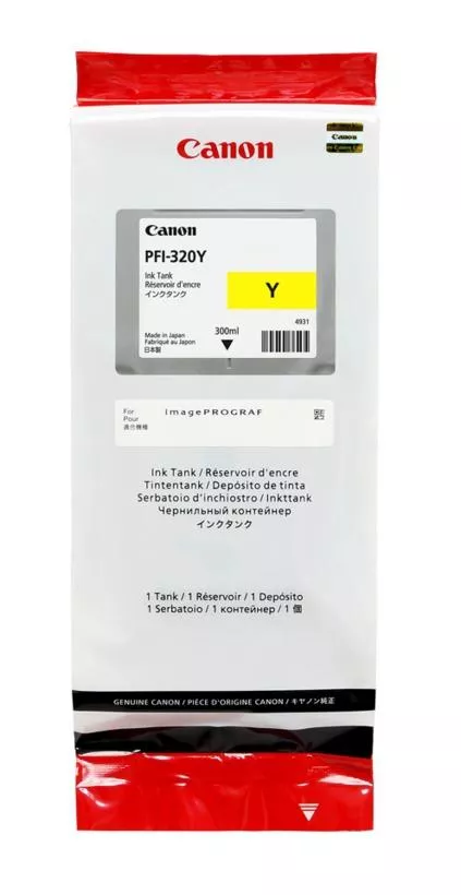 CANON TINTA AMARILLO TM-200, 205, 300, 305 - PFI-320Y