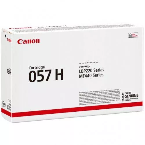 Canon 057H Negro Cartucho de Toner Original - 3010C002