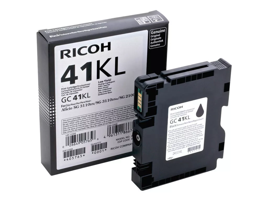 RICOH SG2100N/3110DN/3110DNW GC-41KL CARTUCHO NEGRO