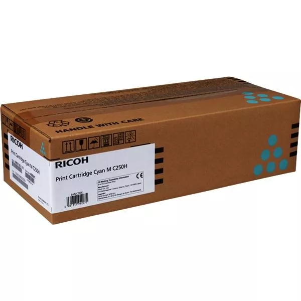 RICOH TONER CIAN TIPO 250 H P C301W Y M C250FW