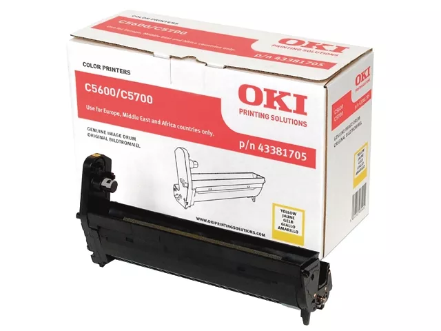 OKI C-5600/5700 TAMBOR AMARILLO