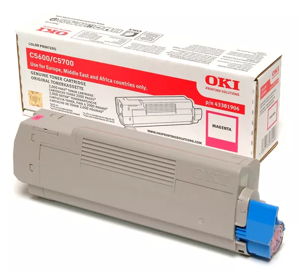 OKI C-5600/5700 TONER MAGENTA