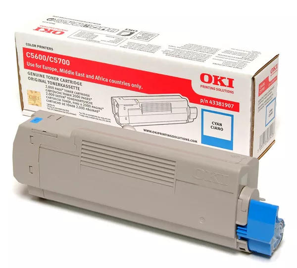 OKI C-5600/5700 TONER CIAN