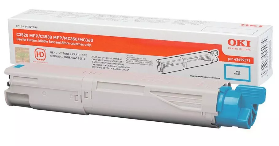 OKI C3500/MC350/MC360 MFP TONER CIAN 2,5K