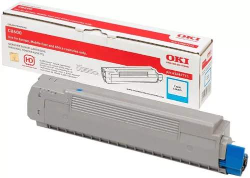 TONER OKI C-8600/8800 AZUL
