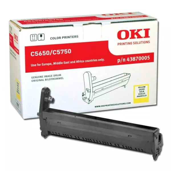 OKI TAMBOR AMARILLO C-5650/5750