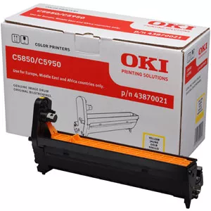 OKI TAMBOR AMARILLO C5850 / 5950 / MC560 ORIGINAL