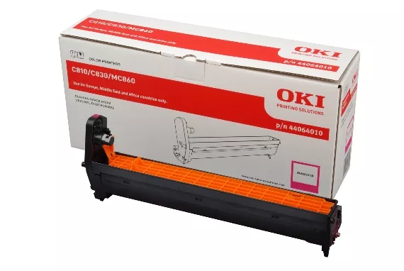 OKI C810 / C830 / MC860 / MC851/ MC851+ / C801 / C821 - 20.000 P&Aacute;GINAS TAMBOR MAGENTA